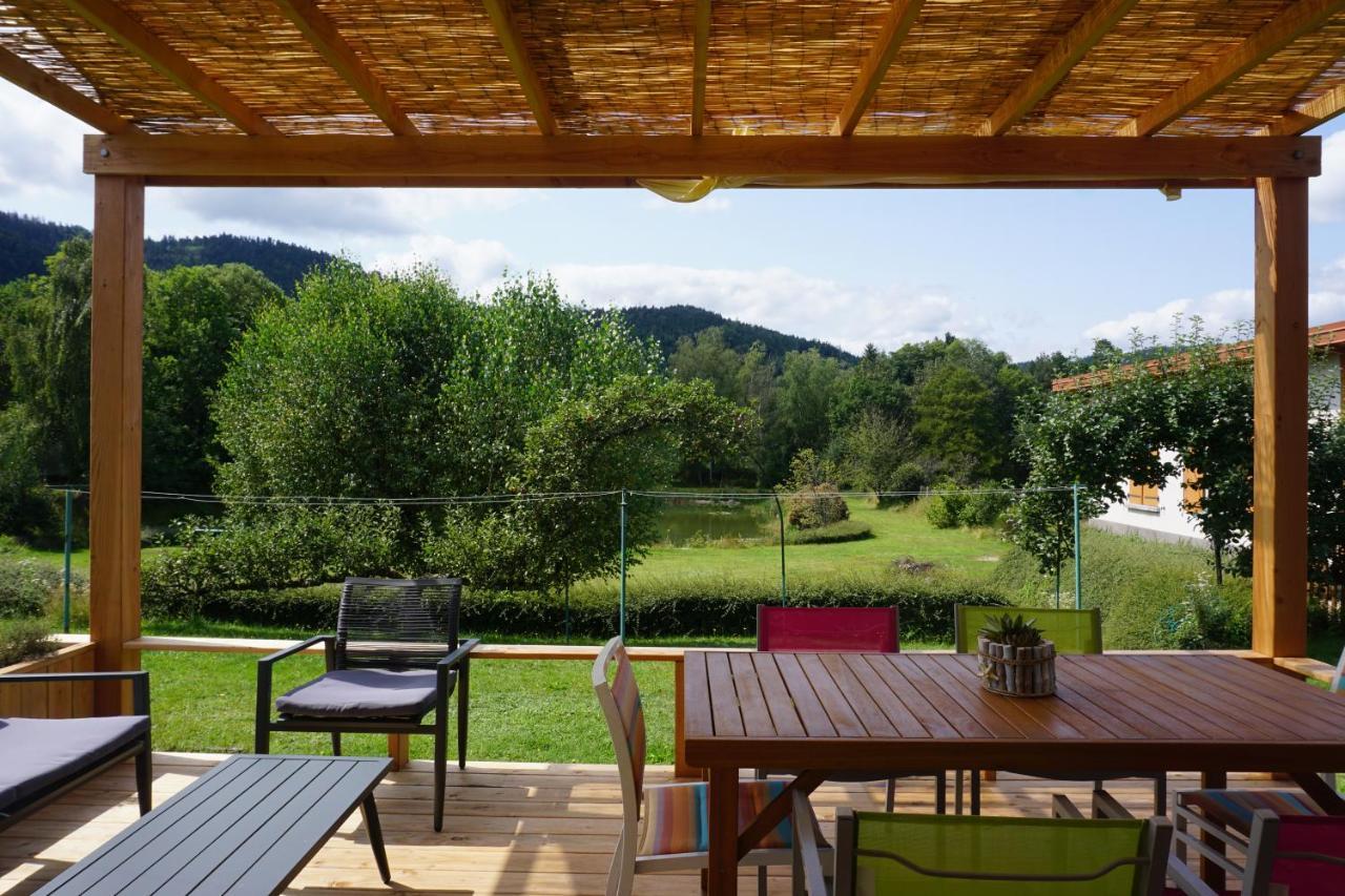 La maison et l'étang - grand terrain privé Vagney Esterno foto